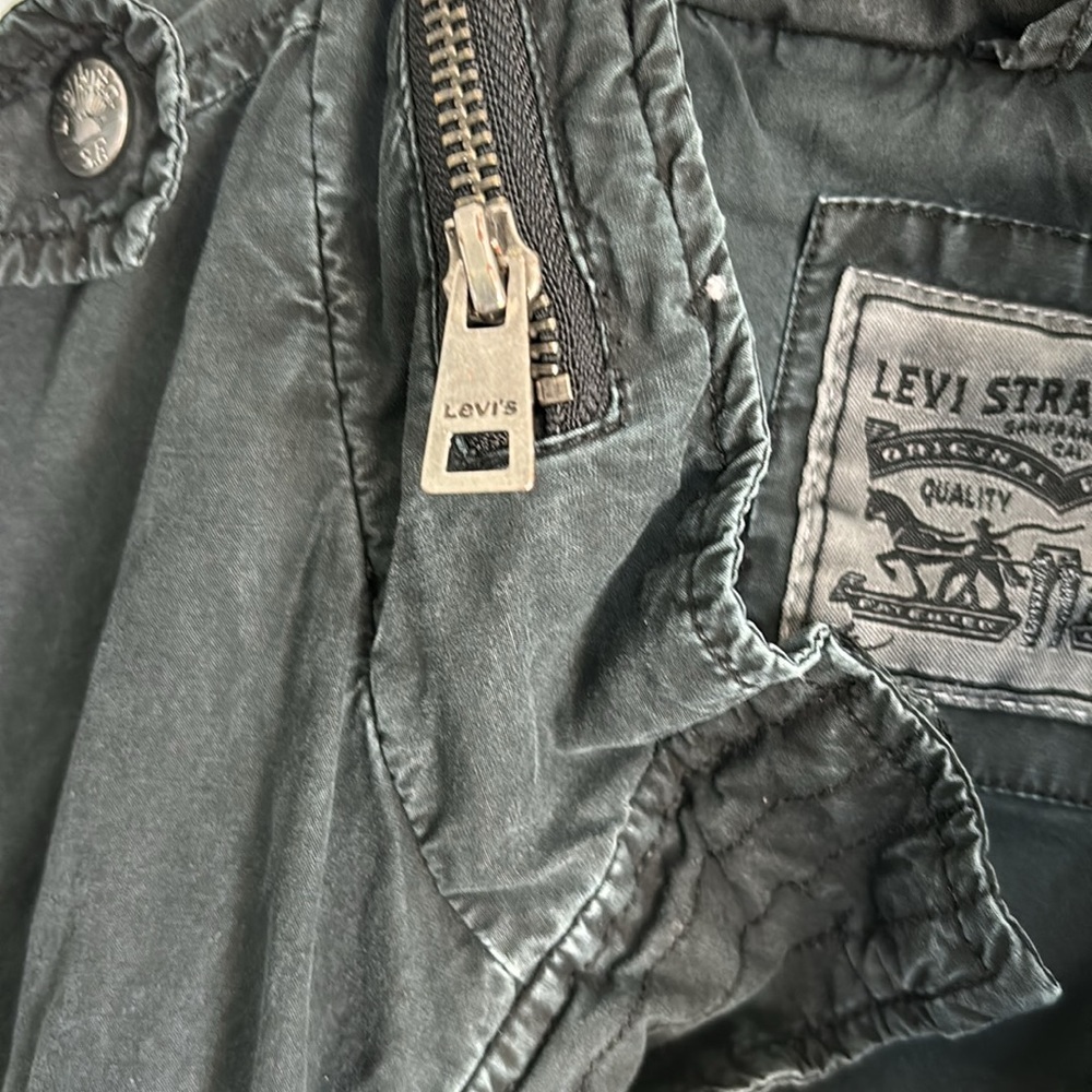 Vintage Levi’s vest 1X charcoal/black - Picture 8 of 16